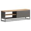 TV Stand 120 X 30 X 40 Cm Solid Acacia Wood