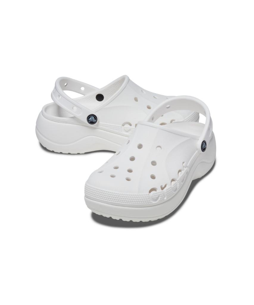 Crocs Women'S Baya Platform Clogs Wt (26Swcl208186)