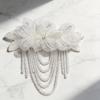 Hand-Sewn Brooch Pin Fabrics Handmade Shoulder Decorative Flowers  Clothing Decoration Accessories