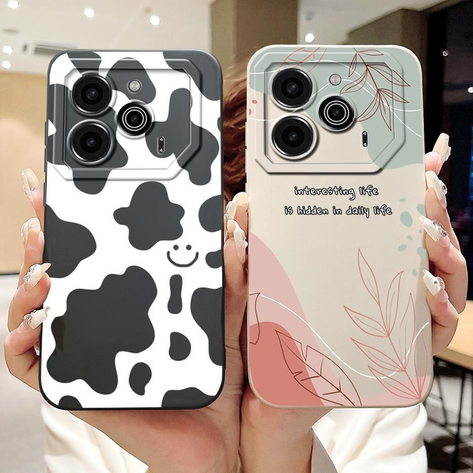 For Tecno Pova 6 Pro 5G Case LI9 Stylish Art Painted Cover Soft Silicone Phone Cases For Tecno Pova 6 Pro Pova6 5G Fundas Bumper