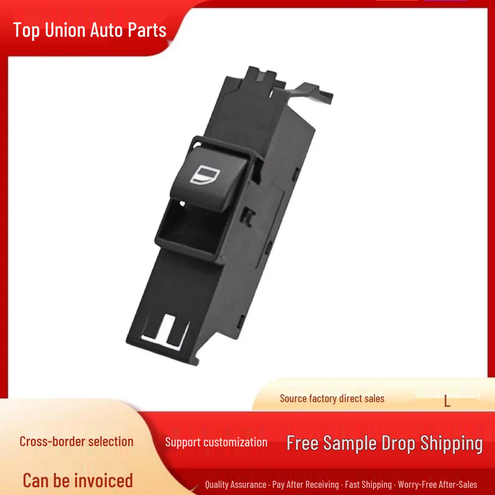 

61316902176: Electric Window Switch for BMW 323i, 325i, 330i E4 Electric