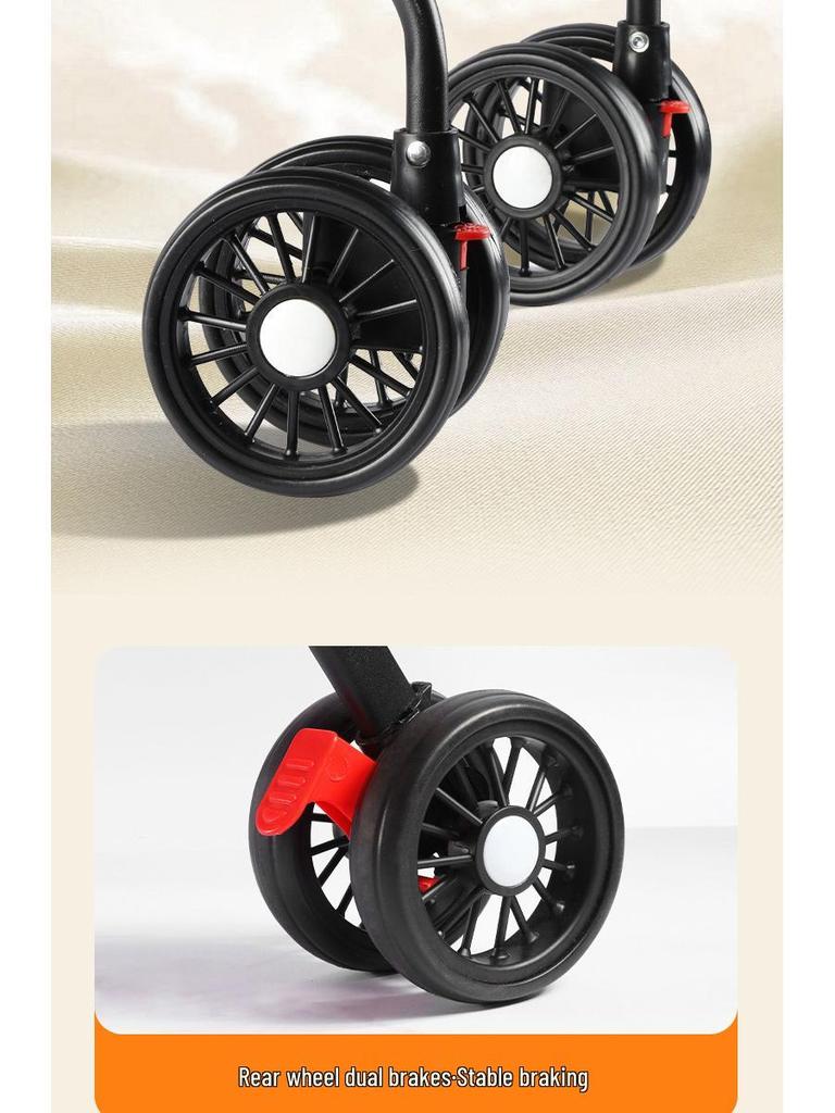 Customized Foldable Pet Stroller for Small & Medium Dogs and Cats