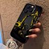 Excavator mechanical Phone Case For iPhone 17 16 15 14 13 12 11 Pro Max Plus Pro Colorful Shell