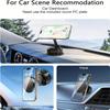 Vacuum Magnetic Car Phone Holder with Mount Pad – 360° Reinforced 96LBS Ultra Suction Cup Phone Mount for MagSafe Cell Phones