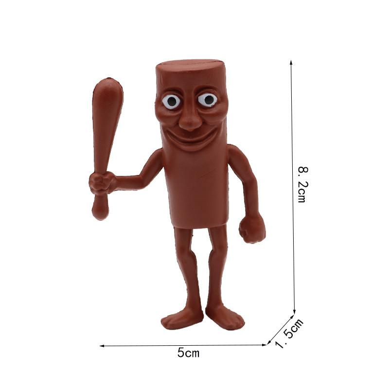 Shark Tungtungtungsahur Series Monkey Animal Doll Model Ornament Desktop