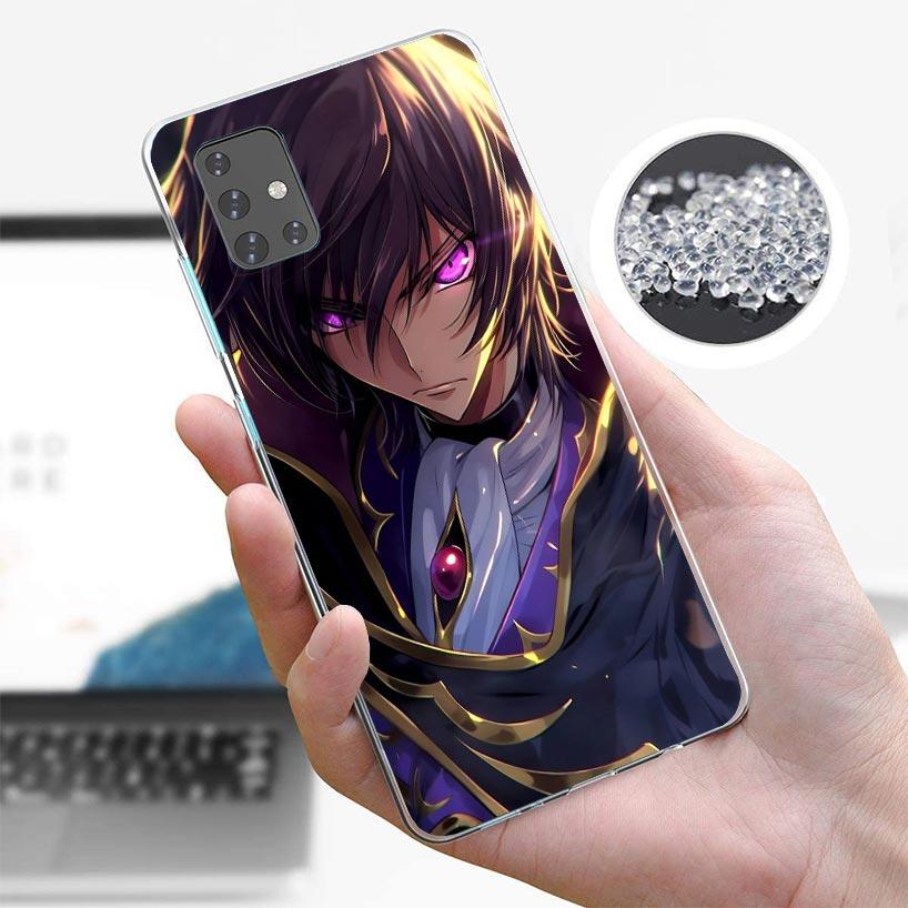 Code Geass Anime Phone Case For Samsung Galaxy A12 A52S A42 A32 A22 A51 A50 Note 20 Ultra 10 S10 Plus A71 A70 A31 A30 A10S Galax