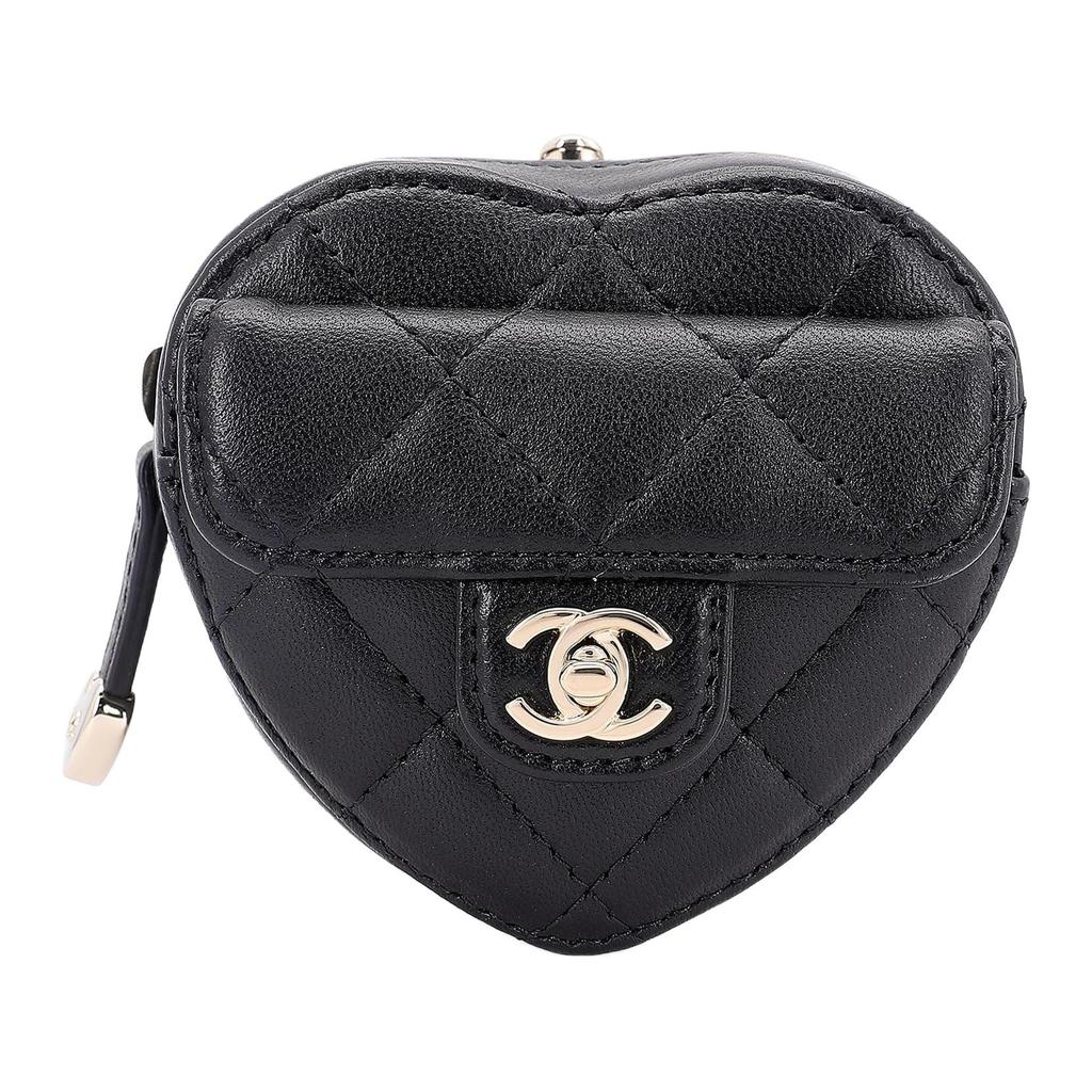 Chanel Lambskin Shoulder Bag, Crossbody Bag Women's Black AP2783-B08163-94305
