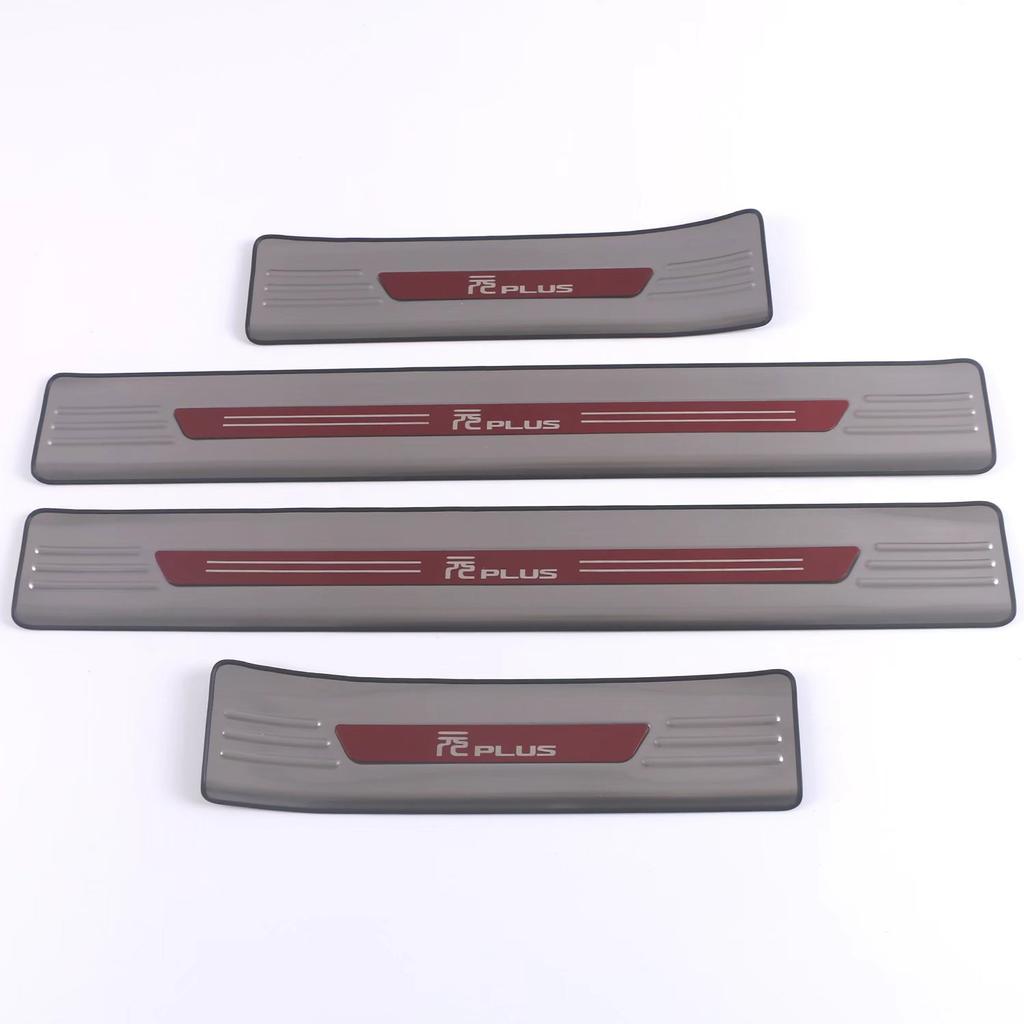 Applicable22Style BYD YuanplusStainless Steel Threshold Strip Welcome Pedal Back Fender Backup Tail Box