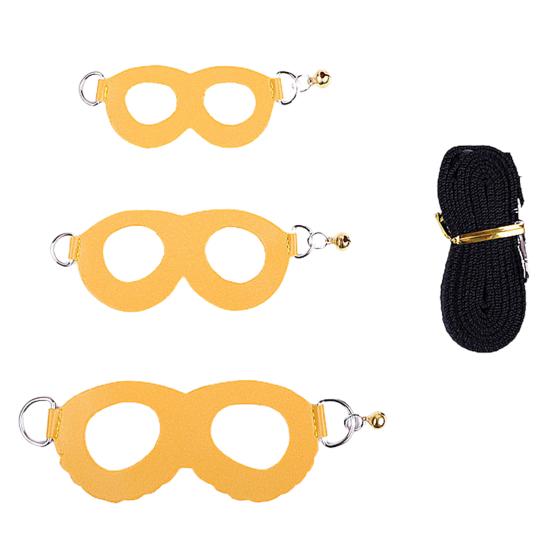 Hamster Leash Set Extended Lanyard Buckle Bells Small Chinchilla Lead Walking Running Chest Strap