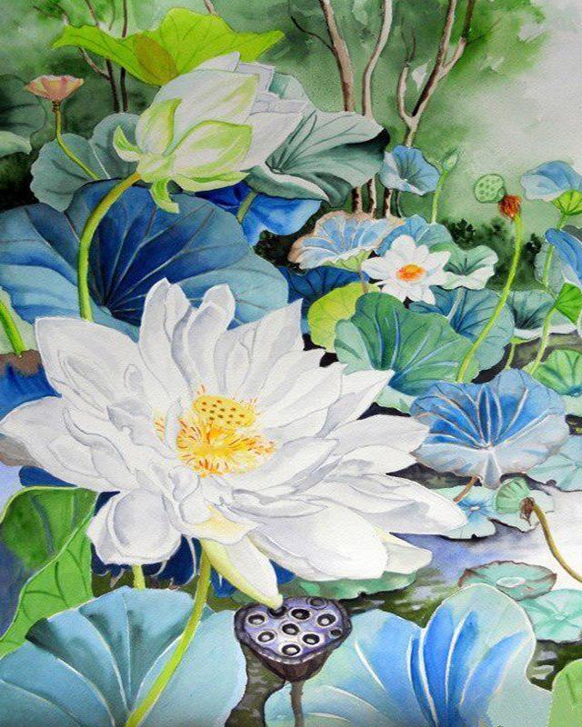 5d diamantové vyšívací květiny Sada křížových stehů Diamantový lakovací závod Plný čtverec Obrázek štrasové mozaiky Home Decor