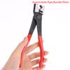 Automobile Pipe Bundle Pliers Car Water Oil Pipe Hose Flat Band Ring Clamp Plier Vehicle Repair Tool Tiger Forceps