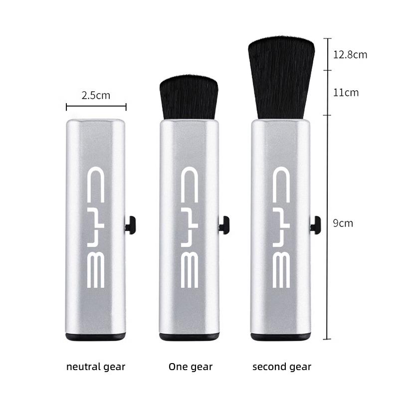 Retractable Car Cleaning Brush Center Console Clean Dust Tool For BYD Atto 3 Yuan Plus Han Tang EV F3 E6 Dmi Song F0 Qin Pro G3