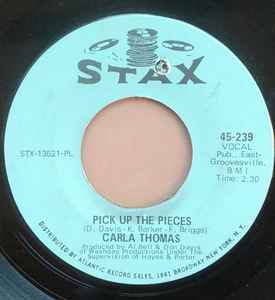 

7inch Record CARLA THOMAS - Pick Up The Pieces 45239 Stax 1967 US Soul/Funk Used