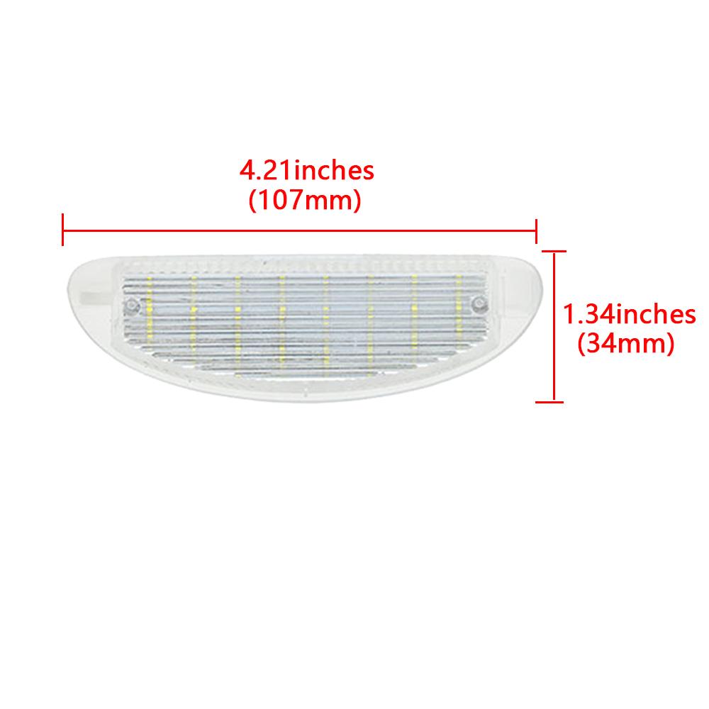 1pcs LED License Plate LED Lamp For Renault Clio II MK2(1998-2005) Twingo I MK1 (1993-2007)No Error Plug&Play Number Plate Light