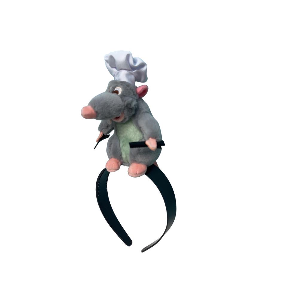 

Плюшевая повязка на голову в стиле Рататуя - Сидит на плече 20cm