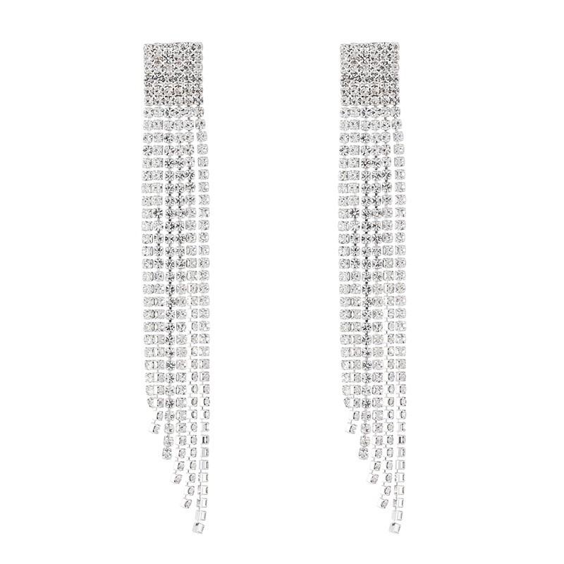 New Slimming Earrings: European and American Style  Vintage Charm  Fashionable and Exquisite Tassel Dangle Earrings