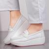 Fashion Platform Strapless White Sports Oxford Womens Heels Platform Shoes White Sneakers Saoatenis Sports Top Comfort Sho Novelty