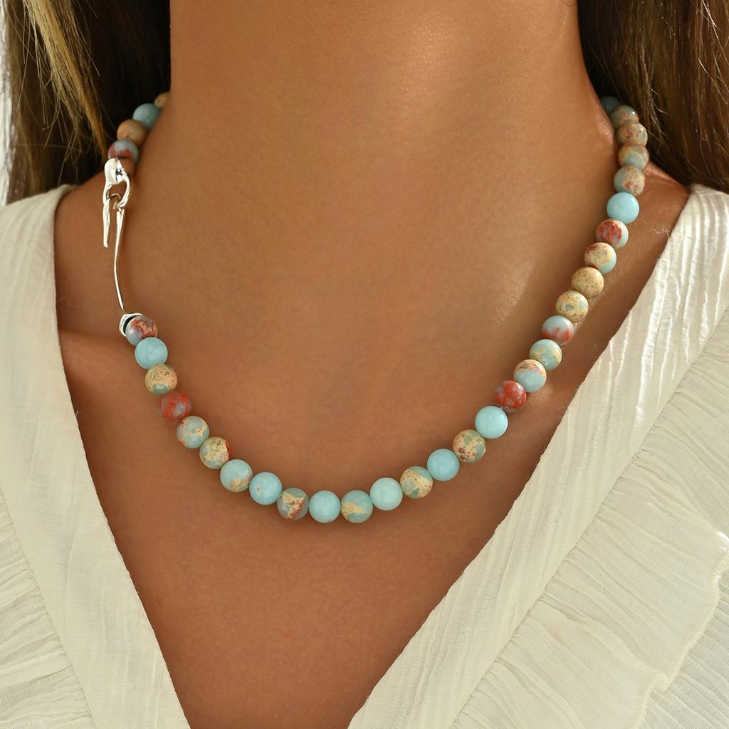 European and American natural freshwater pearl necklace women's fashion ins light luxury literary simplicity versatile collarbone chain