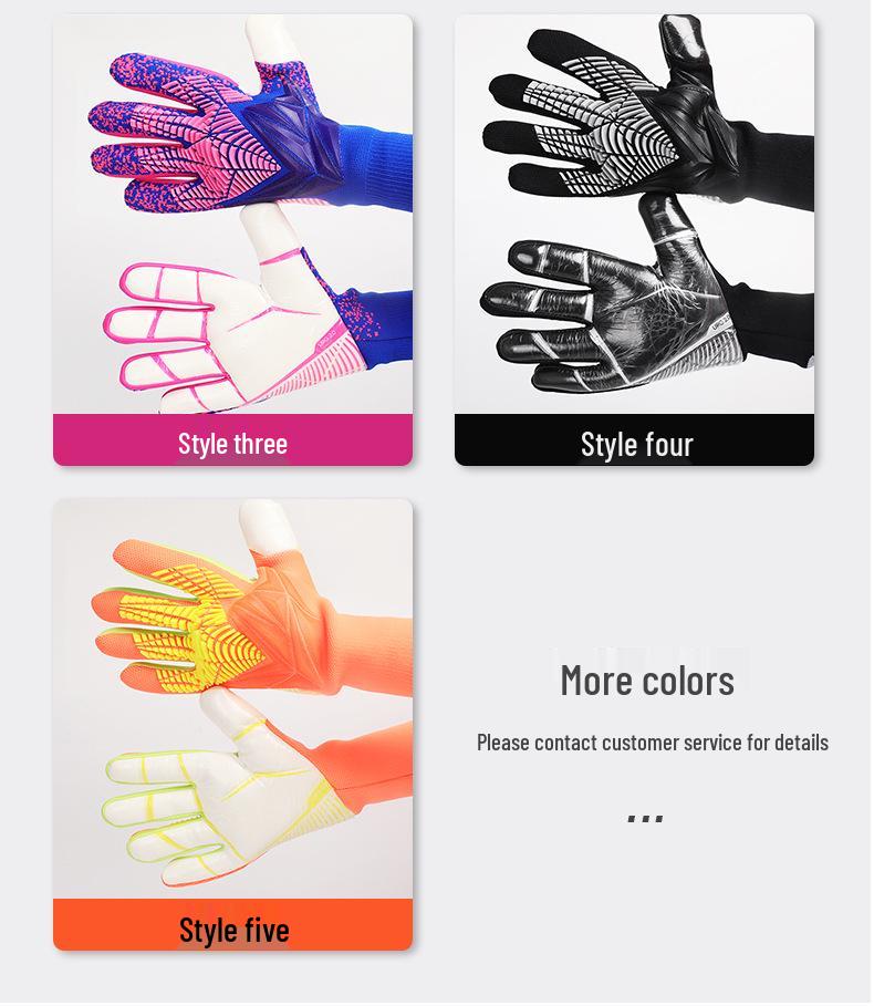 Professional Adult & Youth Goalkeeper Football Gloves - Non-slip, Wear-resistant, Breathable