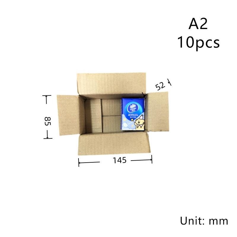 10Pcs Folding Corrugated Paper Box Mailing Shipping Gift Box Cardboard For Business Shipping Express Packaging Boxes