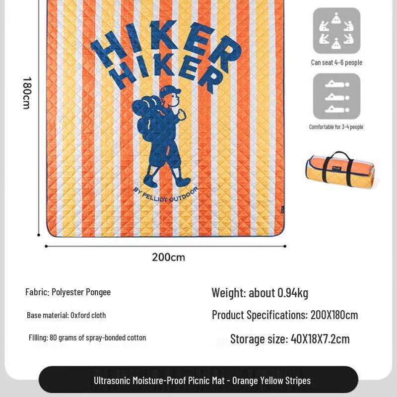 Pelliot HIKER Ultrasonic Picnic Mat 1.8m