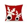 Christmas Pillowcases: Reindeer & Santa Designs - Ho Ho Ho! Sofa bed cushion cover,New Year home decoration