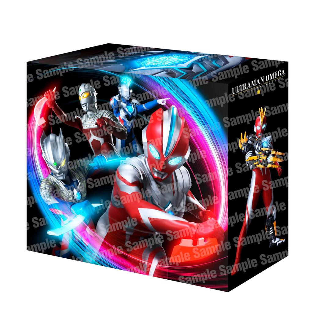 Ultraman Omega Transformation Item DX Omega Slugger Ultimate Set Outer Package Set of 2 Exclusive [BANDAI] Role-Playing (Bonus & Stickers)