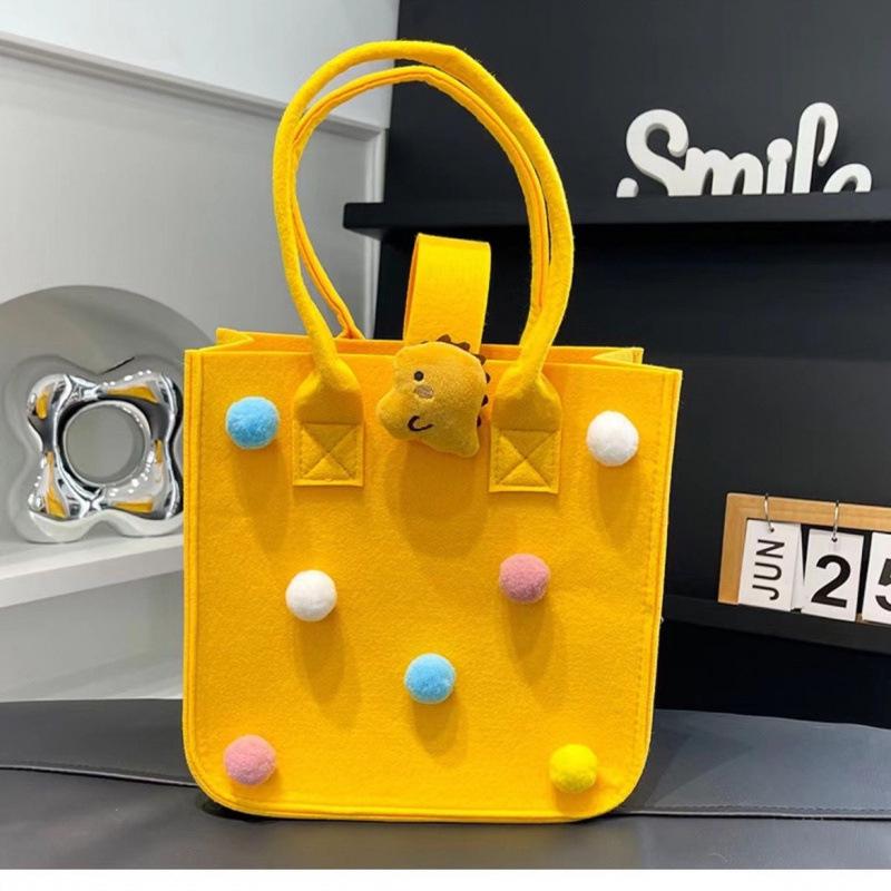 Cute Cartoon Handbag: Perfect Gift & Convenient Shopping Tote for Moms