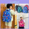Cute Dinosaur Print Children's Backpack Breathable Lightweight Nylon School Bag