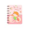 Cute Mini Cartoon Coil Notebook - Portable Pocket-Size Study Journal for Students