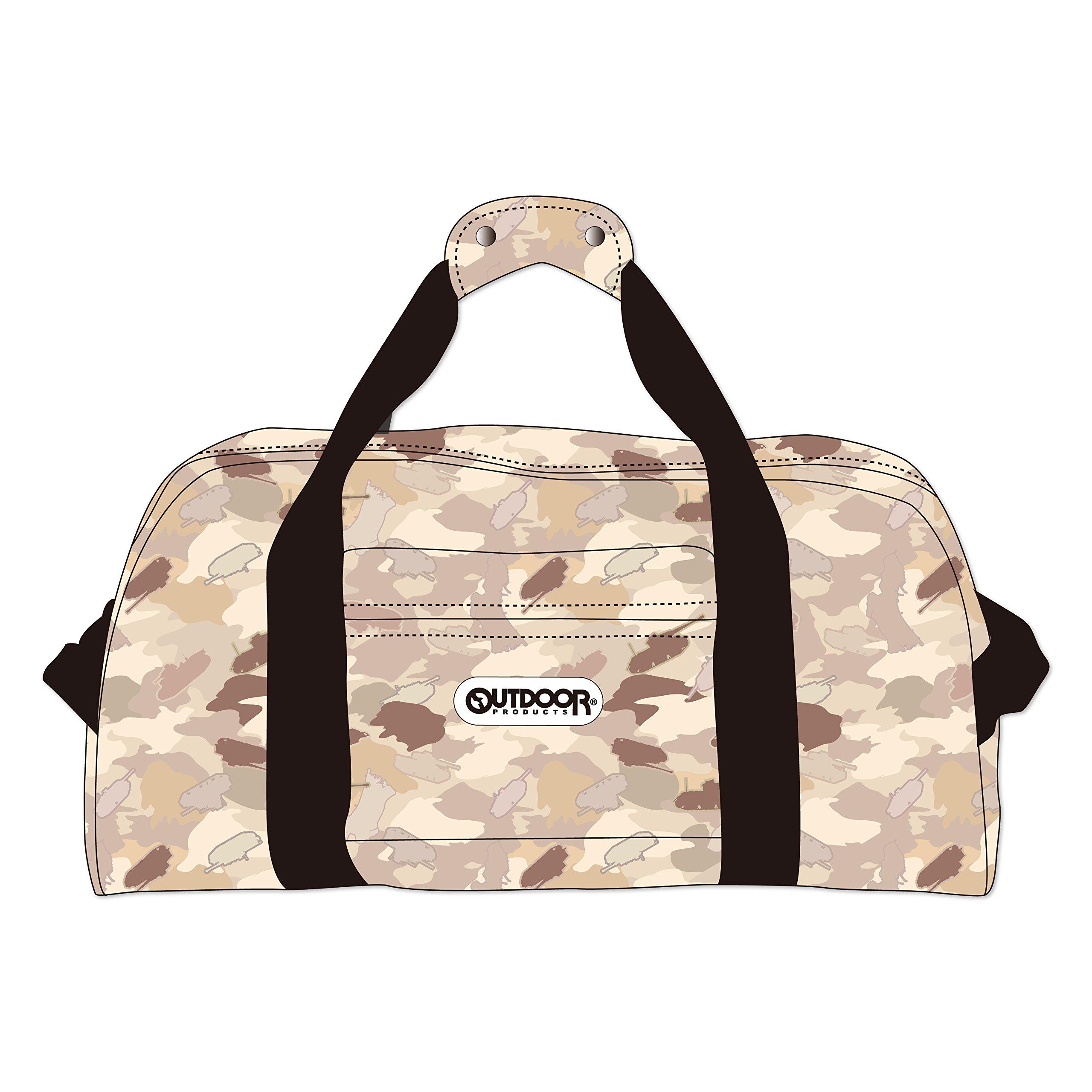 

Girls & Panzer the Movie x OUTDOOR PRODUCTS Boston Bag [Ani Camouflage] Desert Camouflage Approx. H320mm x W550mm x D280mm
