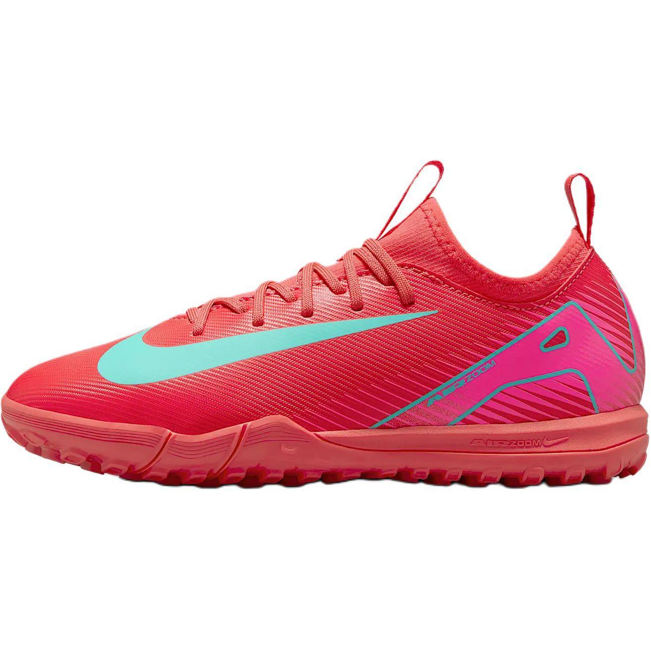 

New Nike Mercurial Vapor 16 Anti Slip Wear Resistant Low Top Kids Soccer Shoes Red Teenagers FQ8284-800 38.5