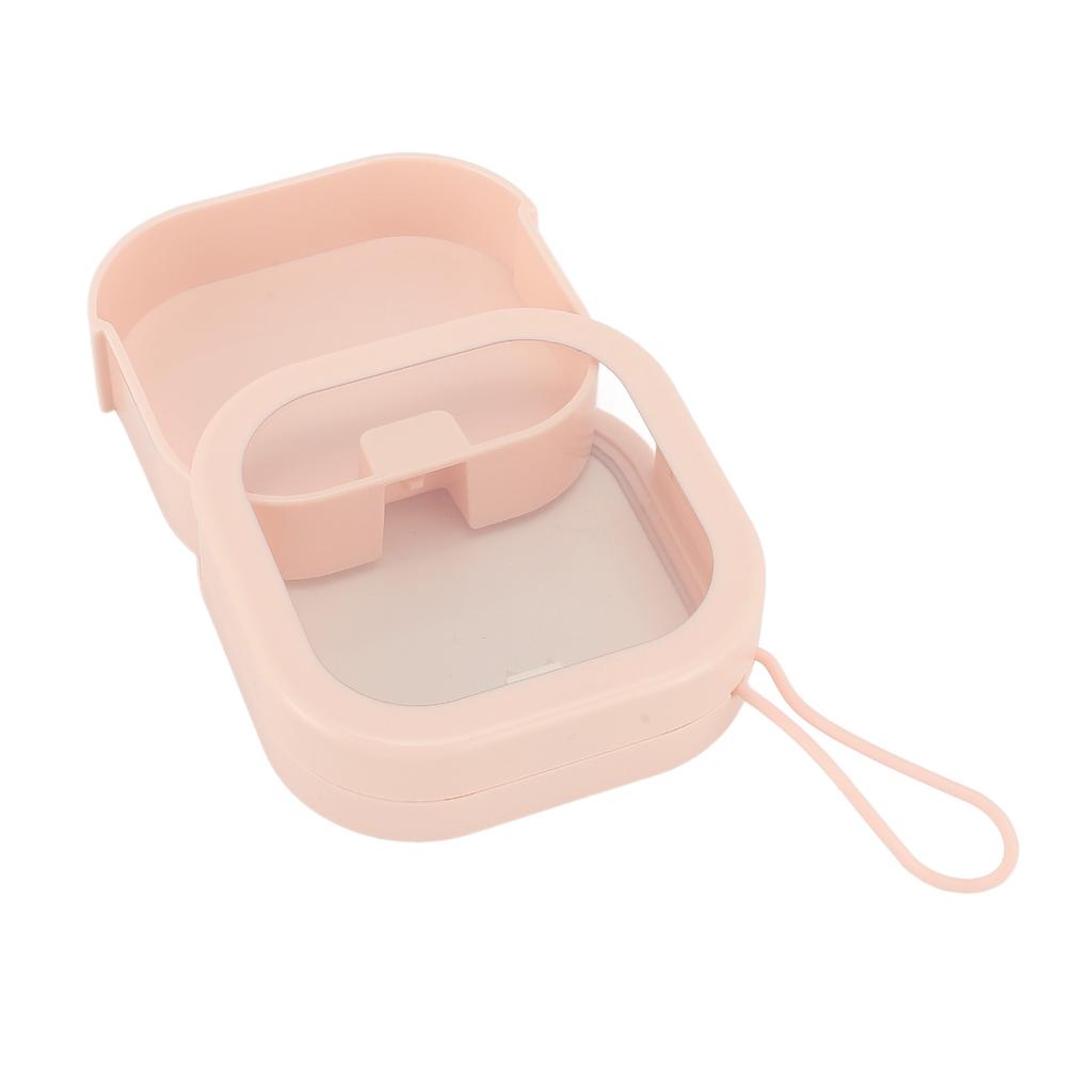 Portable Hair Tie Plastic Multi Purpose Desktop Travel Hair Accessory Jewelry Storage Box