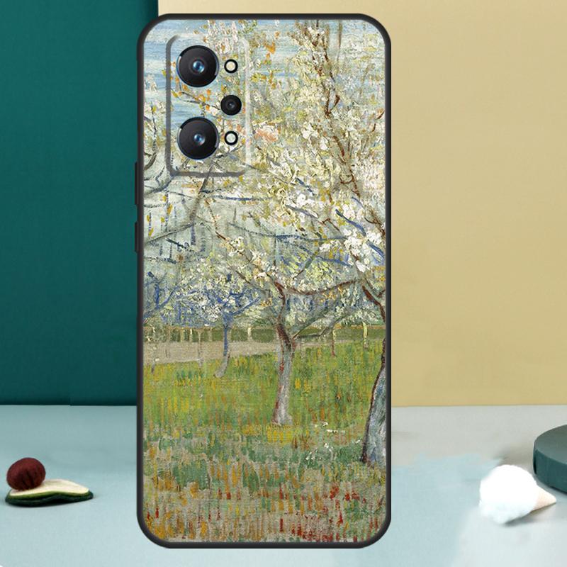 Van Gogh Ölgemälde Hülle für Realme GT 6T 5 6 GT 7 Pro C67 C75 C61 C55 C53 C51 C21Y C25S 10 11 12 13 14 Pro Plus