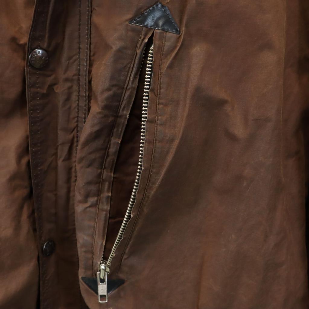 DRIZABONE oiled jacket Jacket XXL Brown Big Size Men's Used