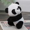 Small Plush Panda Toy With Short Plush Fabric For Childrens Gift And Play