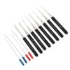 12Pcs Broken Key Extractor 0.2‑0.4mm Broken Key Extractor Pick Tool Set Kit for Repair Maintenance