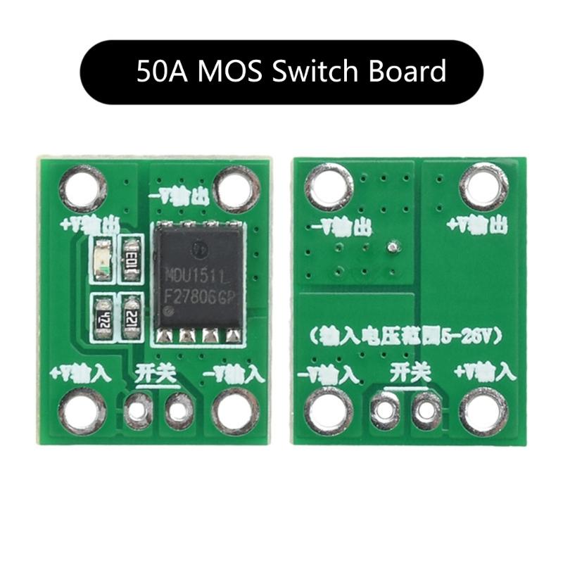 Advanced MOS Triggers Switch Module Ensuring Long Time Stability In High Load Environment Up To 100A 50A 20A