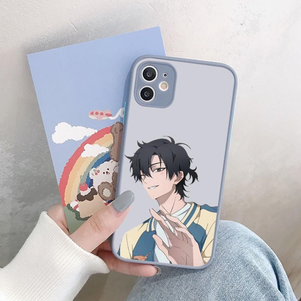 Anime Link Click Time Agent Phone Case for iPhone 14 11 12 13 Mini Pro Max 8 7 Plus X XR XS MAX Translucent Matte Cover