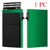 Portafoglio Portatessere RFID Uomo Sottile Mini Minimalista Portafogli Metallo Porta Badge Bancario Custodia Portafoglio per Uomo Carteras Scelta