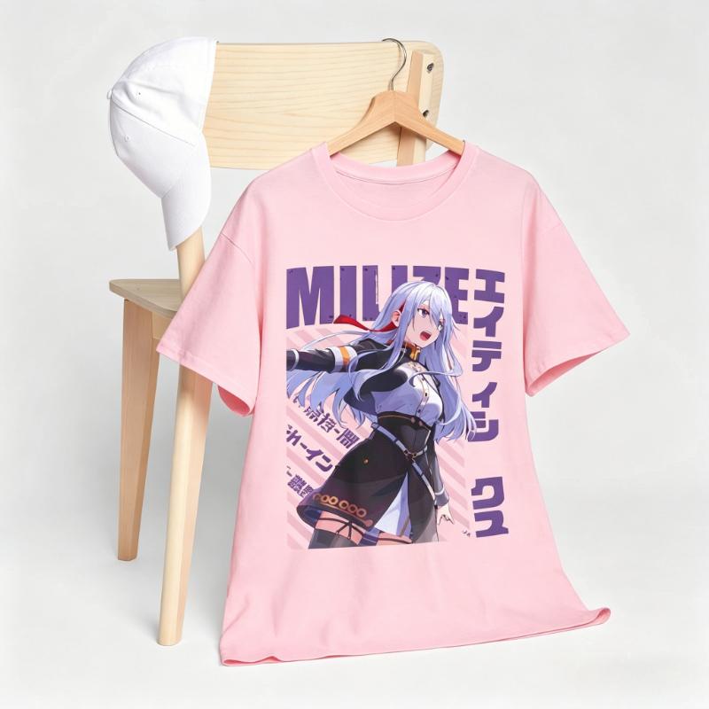 Summer Anime Rich Tshirt Gift Otaku Tshirt Japanese Shirt Kawaii Pattern Shirt Unisexs Short Sleeved Shirt