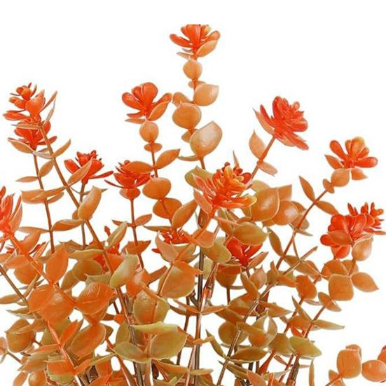 Autumn Artificial Flowers Outdoor Fake Plants UV Resistant Faux Flower In Bulk for Hanging Planters Porch Garden Vase Window Box