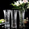 Extra Large Transparent Glass Vase, 50cm Height, Wide Diameter for Flower Arrangements, Living Room Decor, Hydroponic Lucky Bamboo