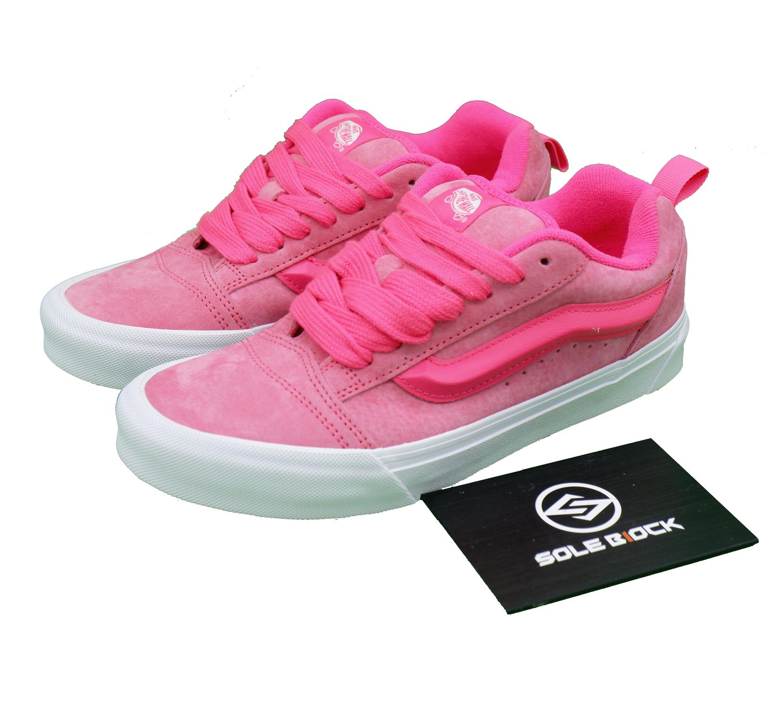 VANS Knu Skool Low Pink Glo  Men s VN0009QCYU2 44.5