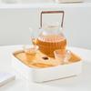 Gongfu Tea Tray Table Serving Tray Japanese Style Gongfu Tea Table Box for Restaurant Farmhouse Hotel Household Apartment