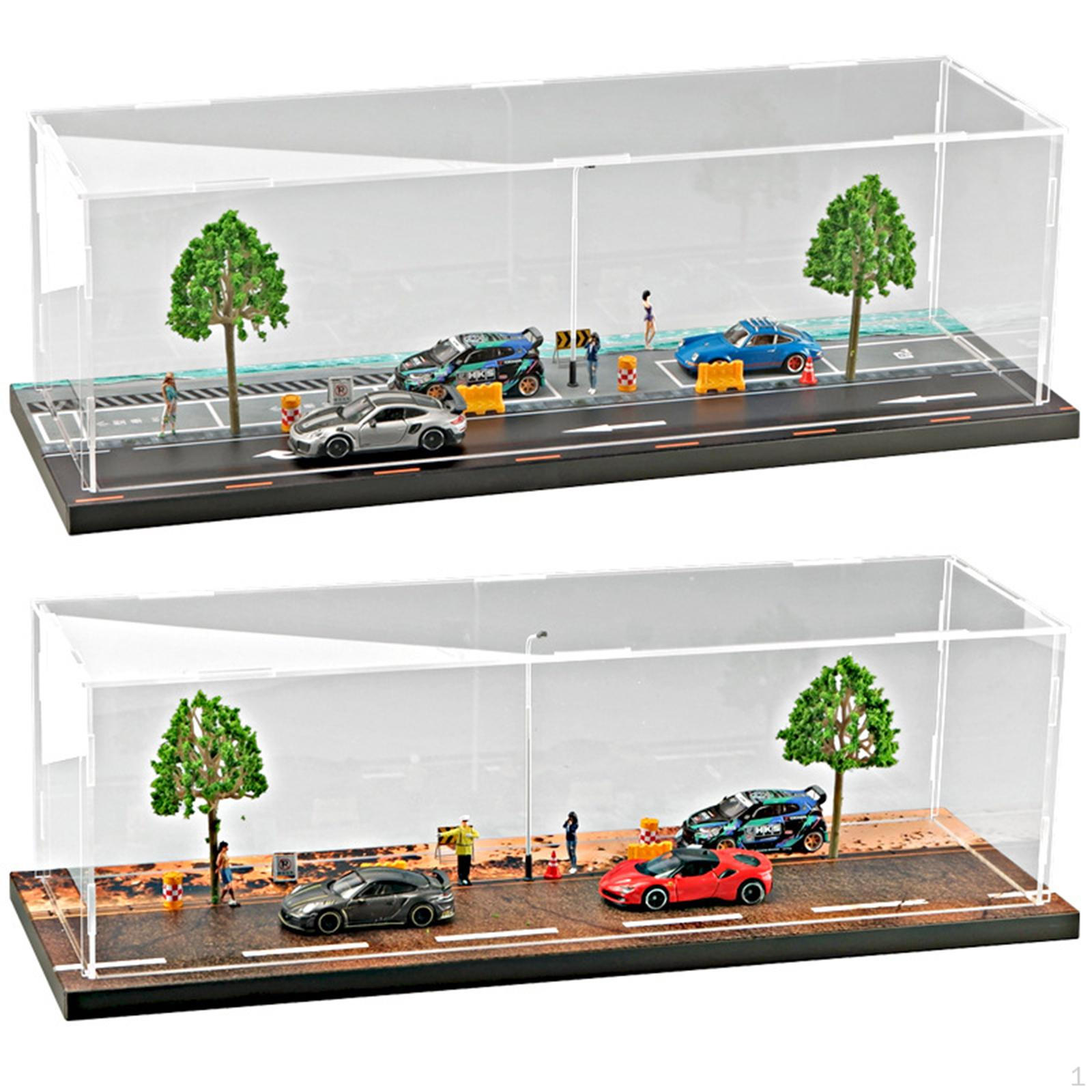 

1:64 Модель Автосалона Парковочный Дисплей Отдельностоящий Хранилище Декоративный Гараж corner