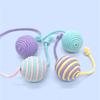 Sisal Balls for Cats Teasing Indoor Exercising Enrichment Cats Chew Toy Hunting Teething Cats Teasing Supply 6PCS