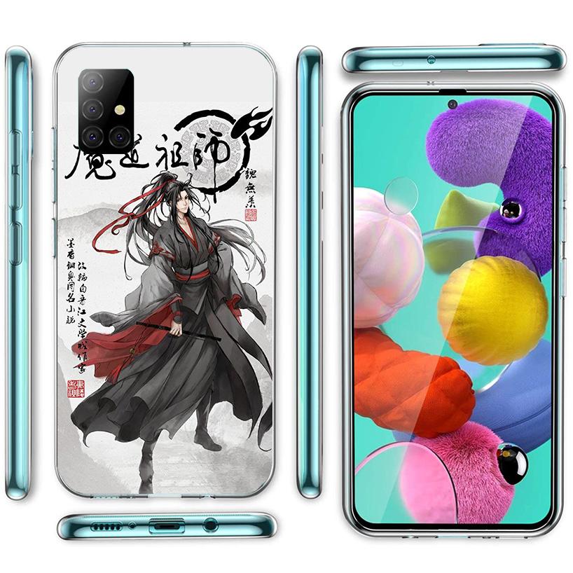 Anime Mo Dao Zu Shi Cover Phone Case For Samsung Galaxy A12 A22 A32 A52 A72 A02S Phone Case Note 20 Ultra 10 S10 Plus A51 A71 A5