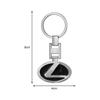 Luxury Car Keychain Car Keychain Gift Logo Emblem Key Ring For Lexus F SPORT ES RX NX LS UX LM LX GX LC RZ IS CT GS RC HS LBX