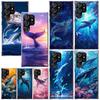 Humpback Whale Sea Giant Phone Case For Samsung Galaxy S26 S25 Edge S24 FE S23 S22 Ultra S21 Plus S20 + Art Fundas Back Cover Ga